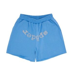 Sp5der OG Web V2 Sweatshort 'Dusty Blue'